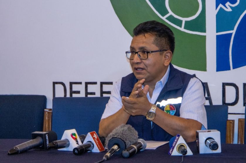 Defensor del Pueblo: No se puede naturalizar los interinatos indefinidos en un Estado de derecho