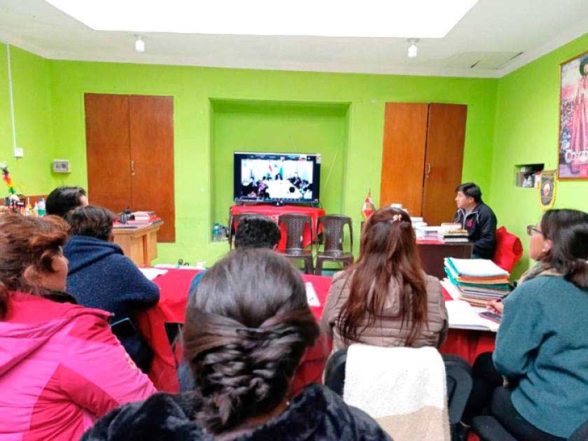Comité se reunió con Ministerio de Culturas para fijar calendario de Ch'utillos 2025