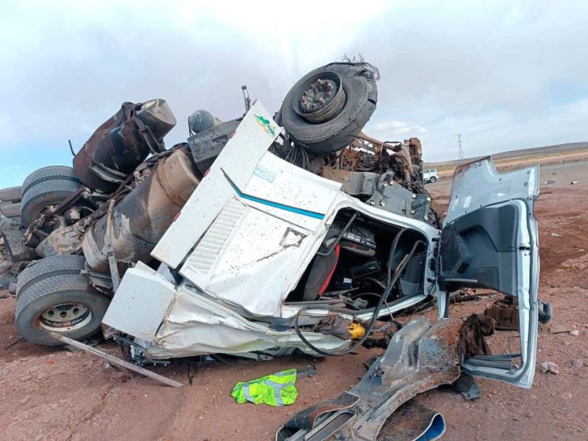 Un fallecido dejó el trágico accidente suscitado en el sudoeste potosino