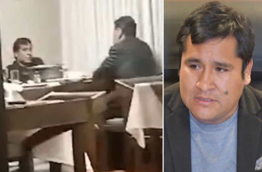 ‘¿Es delito?’: Huaytari se niega a explicar su reunión con fiscal Alave 