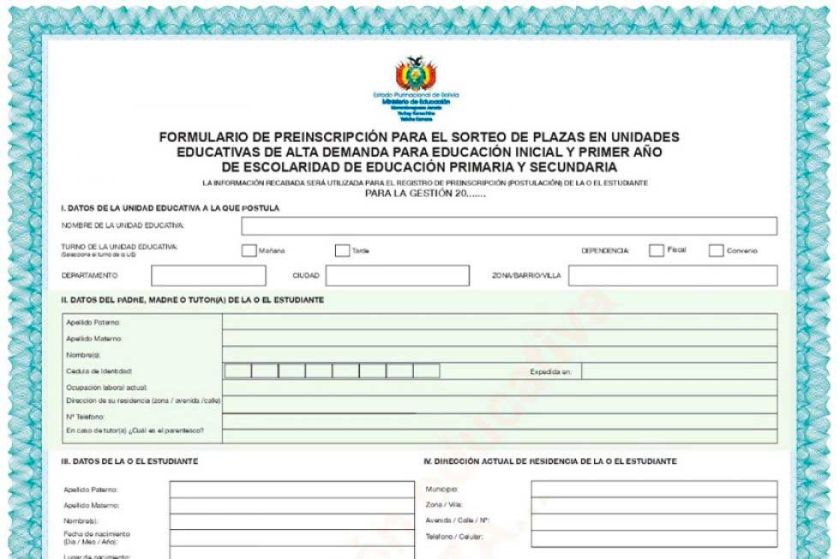 Alistan en Potosí preinscripción en las escuelas de alta demanda 