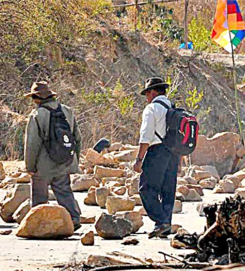 Cochabamba  pierde por día  Bs 75 millones 