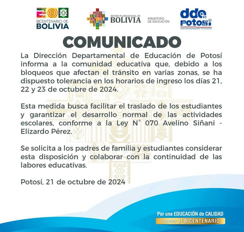 Instruyen tolerancia a los escolares en horario de entrada a clases