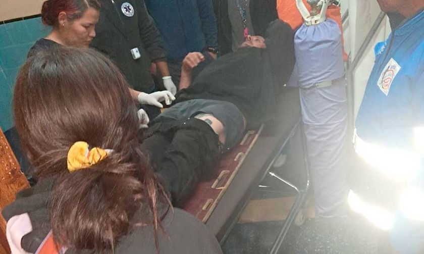 Atraco armado termina con un herido de bala