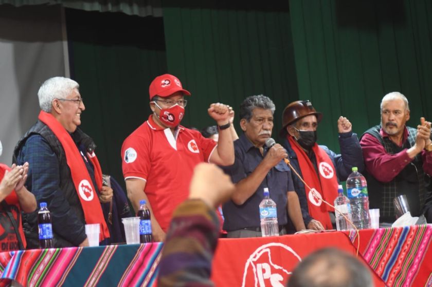Una facción del PS-1 quiere que Arce sea su candidato presidencial en 2025