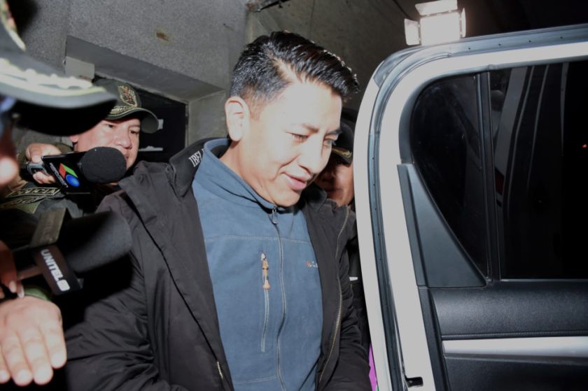 Camacho y Pumari vuelven al Tribunal de La Paz para la reinstalación de su juicio