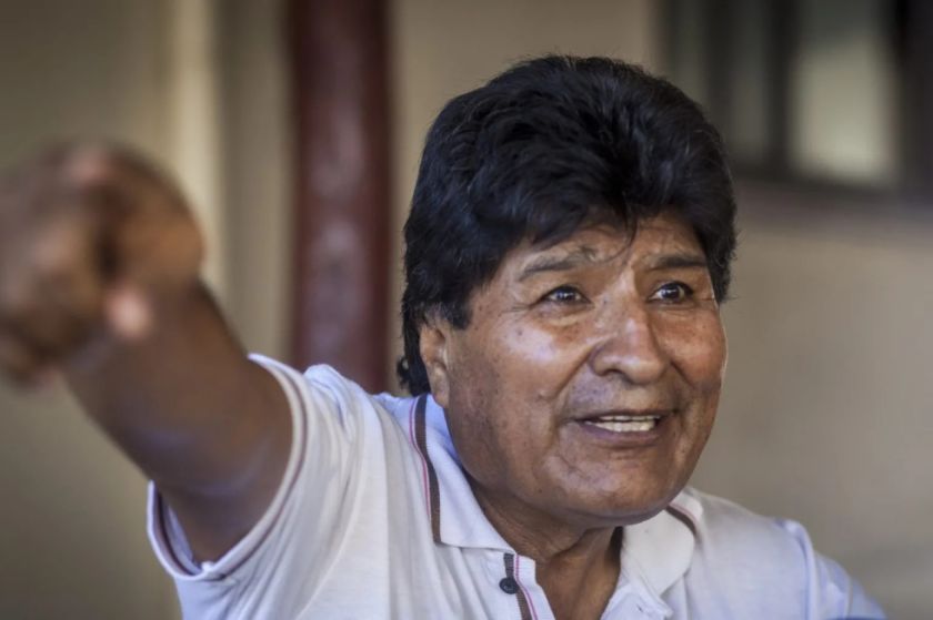 Reaparece Entrambasaguas con una investigación que deja mal parado a Evo Morales