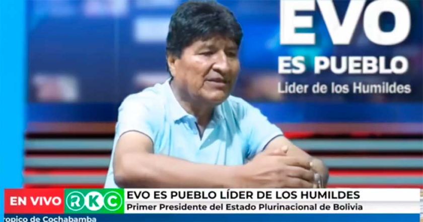 Evo: “Me quedo en Bolivia,  ahora yo no me voy a ir”
