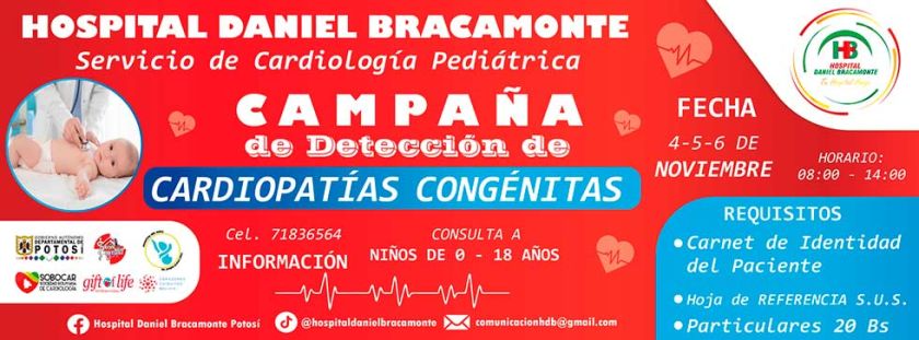 Campaña busca detectar cardiopatías congénitas