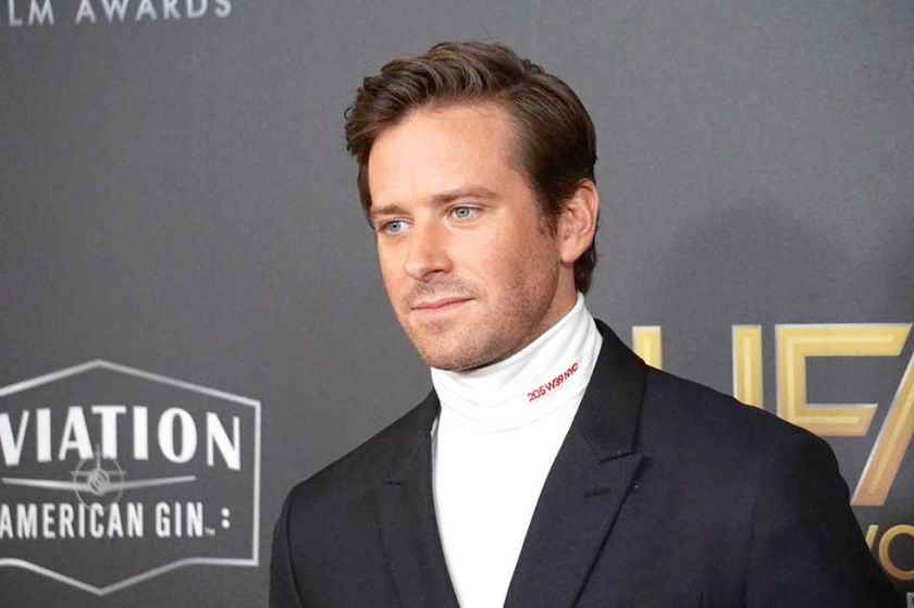 Armie Hammer vuelve con la película ‘Frontier Crucible’ que rodará en Arizona