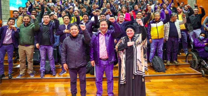 Ministros cierran filas en torno a Luis Arce