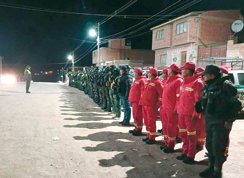 Policías vuelven a ponerse en listeza por anuncio de bloqueos