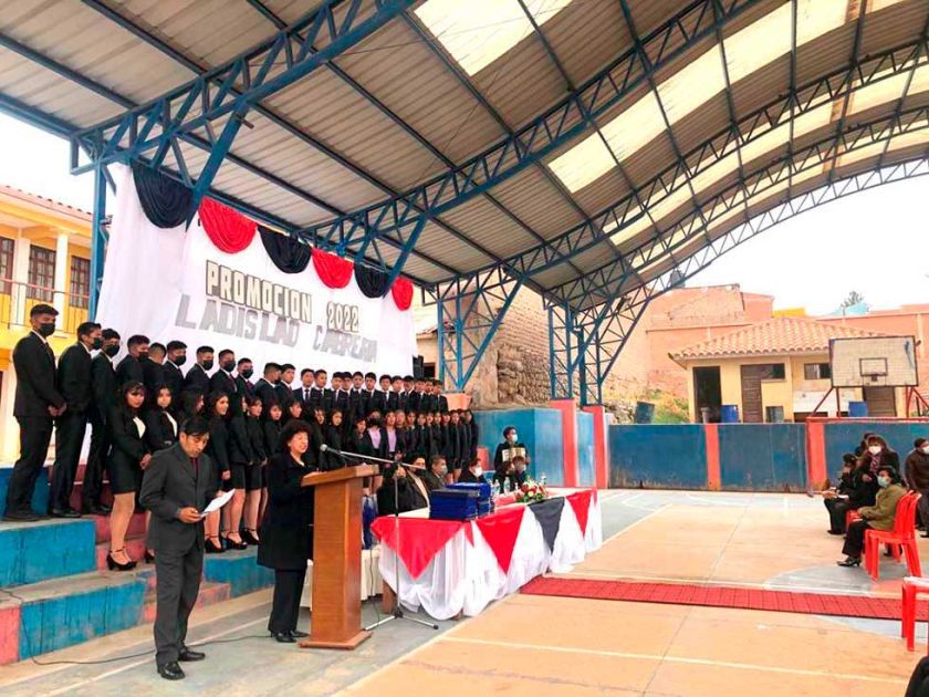Bachilleres tendrán notas hasta el 20 de noviembre para actos en diciembre 