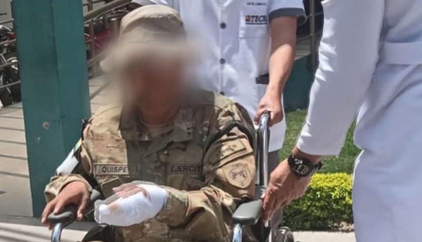 Un soldado resulta herido por la explosión de un artefacto en Parotani