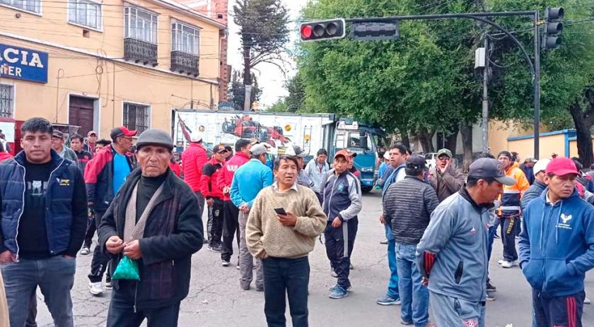 Transporte encaró bloqueos por el desabastecimiento de diésel