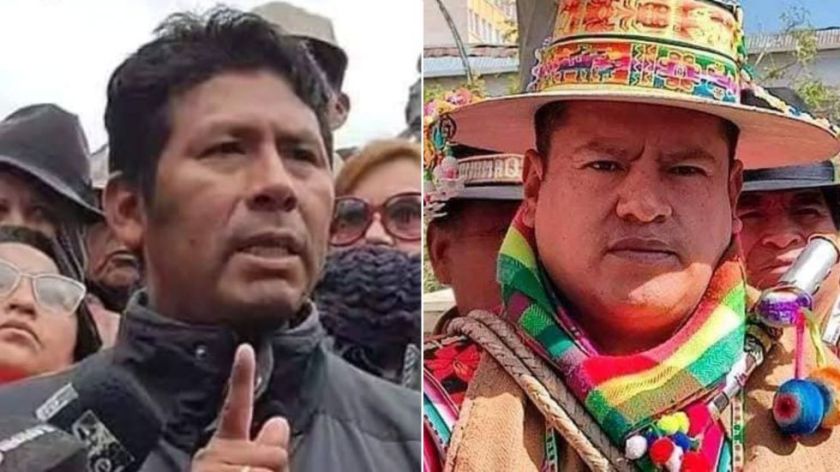 Envían a prisión preventiva por cinco meses a los dirigentes Humberto Claros y Ramiro Cucho