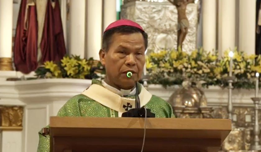 Monseñor Leigue alerta sobre tiempos "catastróficos" por la pobreza y escasez de alimentos
