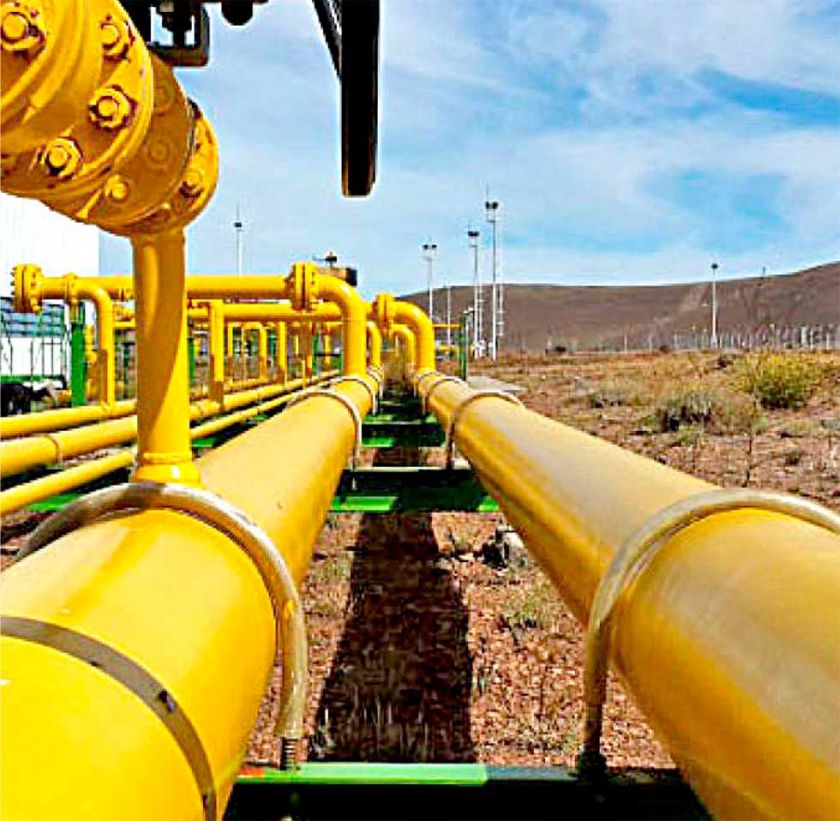 Exportación de gas reduce  en más de $us 288 millones