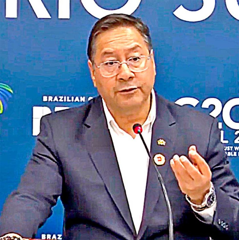 Arce declara una pausa  ambiental por 10 años
