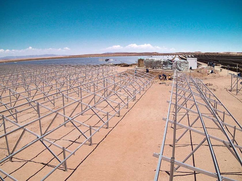 Ampliación de planta solar fotovoltaica de Uyuni está avanzando