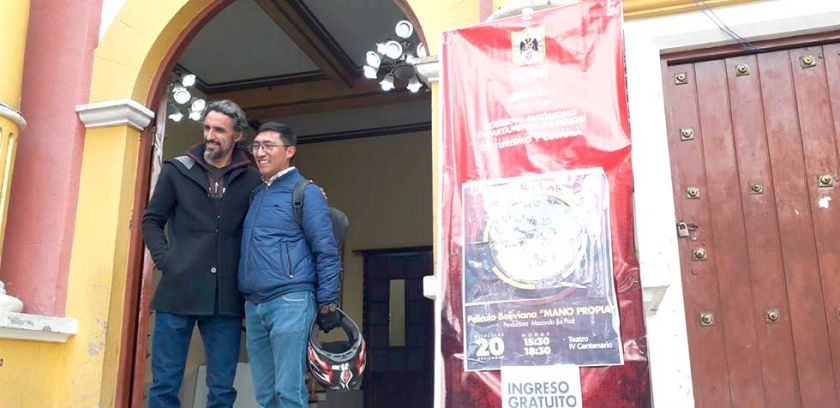 "Mano Propia", se estrenó en el FIC de la Gobernación