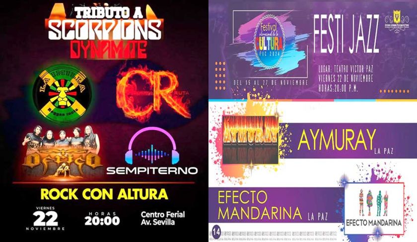 Actividad cultural se vive en los FIC's este fin de semana