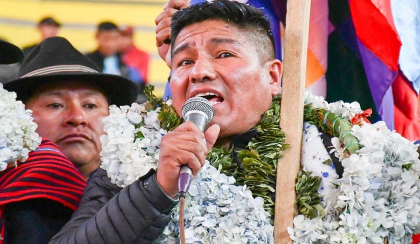 Grover García exige entrega de oficinas partidarias tras ser reconocido como jefe del MAS