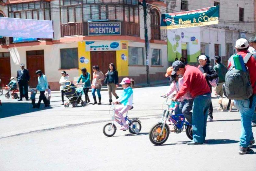 Confirman que el domingo se vivirá  el último Día del Peatón de este año