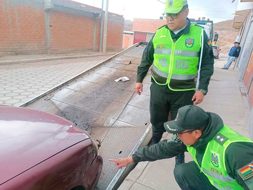 Megaoperativo policial da con chofer buscado por atropello