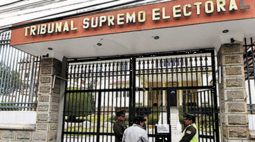 Vicepresidente del TSE descarta presiones para reconocer a Grover García como presidente del MAS