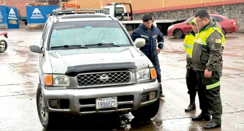 Tránsito desenmarañó otro caso de atropello con fuga