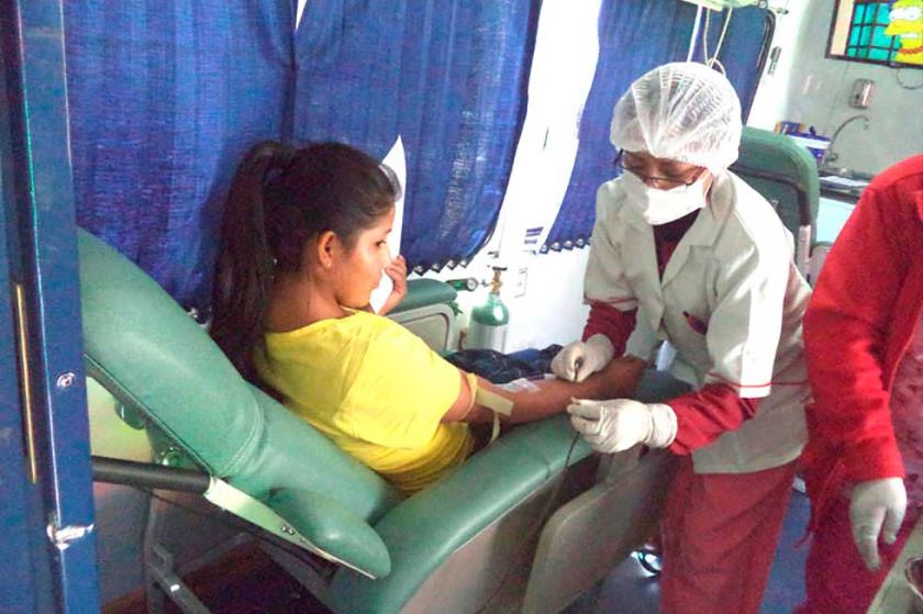 Buscan fortalecer la red de servicio transfusional para pacientes en Potosí