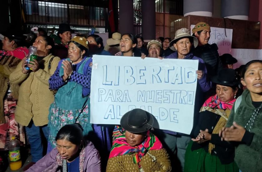 Disponen la detención preventiva para el Alcalde de Achocalla por la mazamorra en Bajo Llojeta