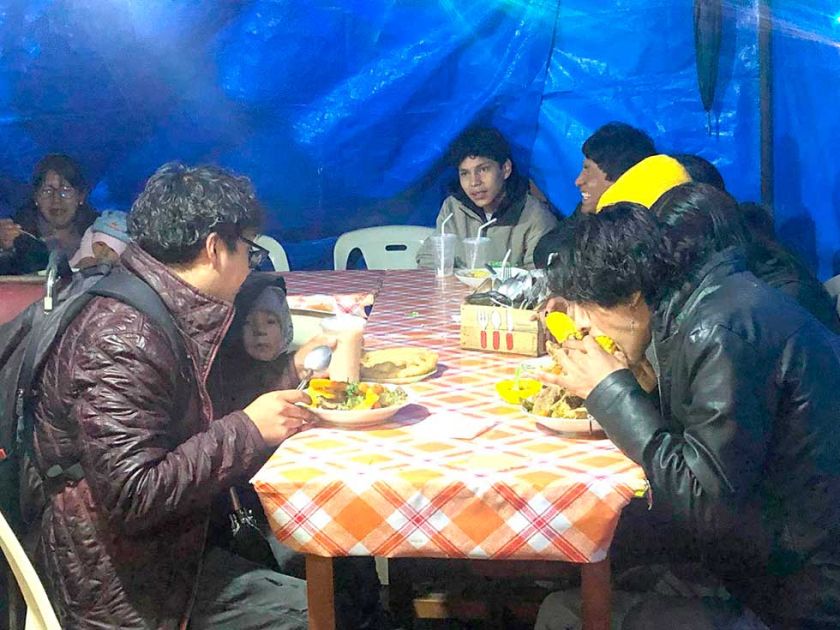 La Picana y el chocolate con buñuelo se ofrecerán hoy