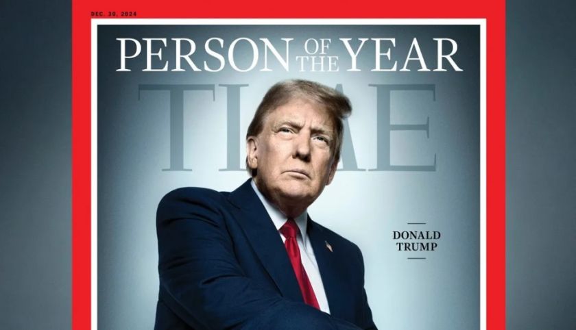 Trump, elegido Persona del Año de 2024 para la revista Time