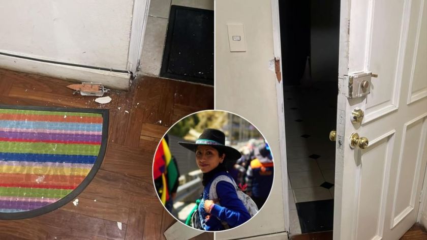 Hija de Evo Morales denuncia allanamiento a su casa; Policía asegura que cumplió orden de la Fiscalía