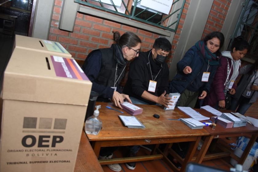 Inicia jornada electoral donde se elegirá a las autoridades del Órgano Judicial y TCP