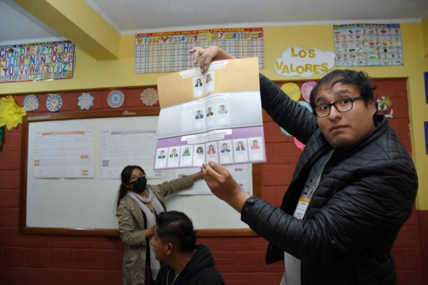 Elecciones judiciales: Cierran las mesas de sufragio y comienza el conteo de votos