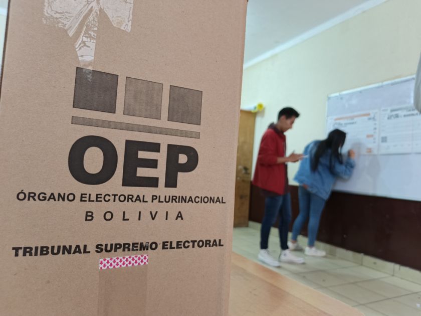 “El sistema electoral boliviano es un poco lento, pero seguro”: TSE pide paciencia 