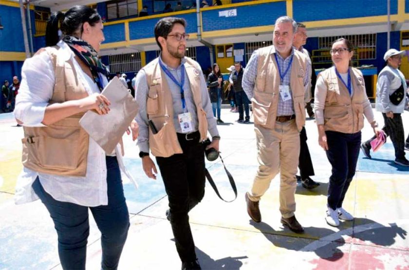 Veedores de la OEA dicen que existe transparencia