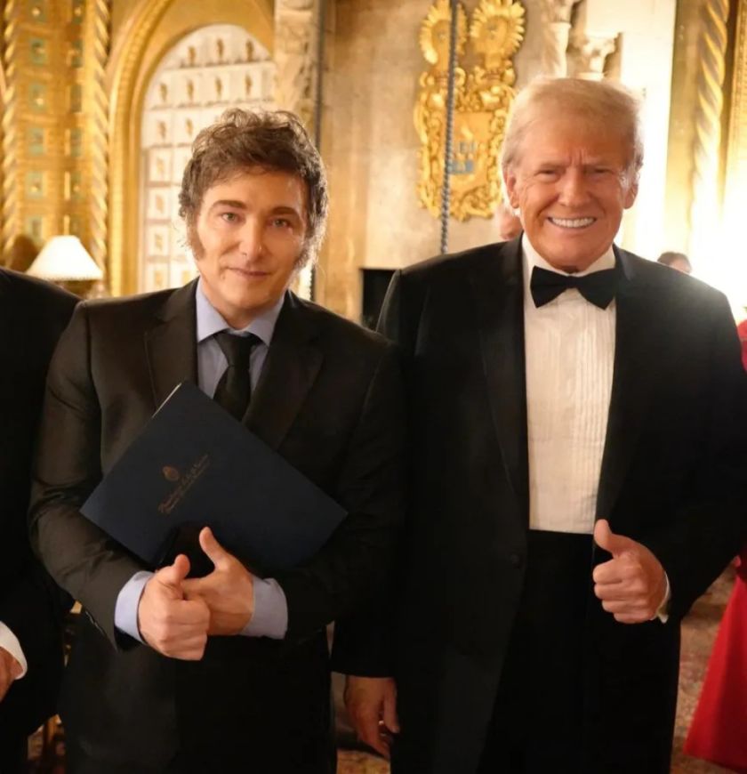 Donald Trump invita a Javier Milei a su ceremonia de investidura presidencial