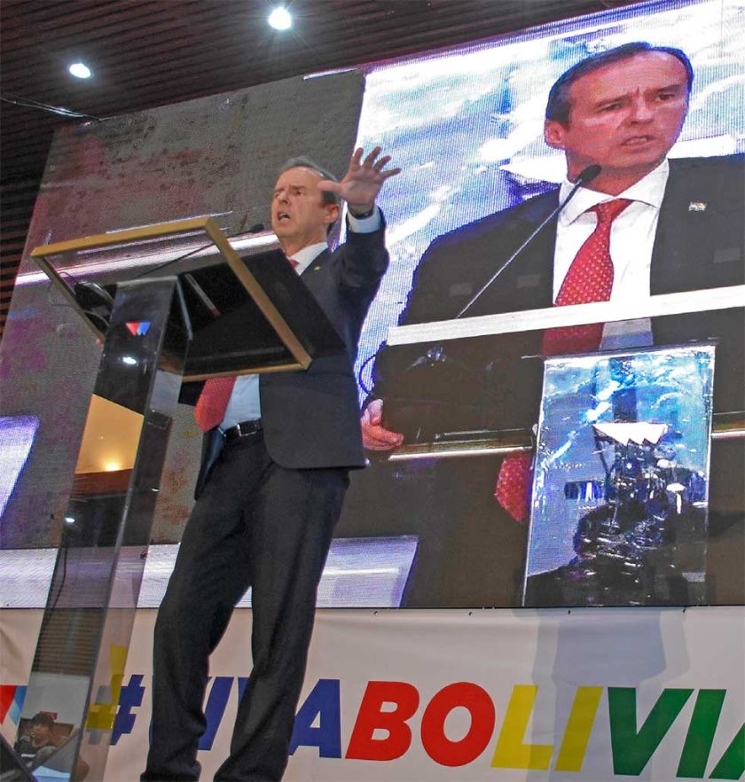 Tuto será candidato  con la alianza Libre