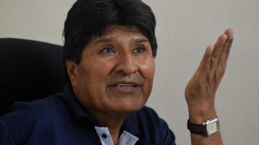 Evo Morales asistió de forma virtual a sus audiencias por caso de trata, asegura el ministro Siles