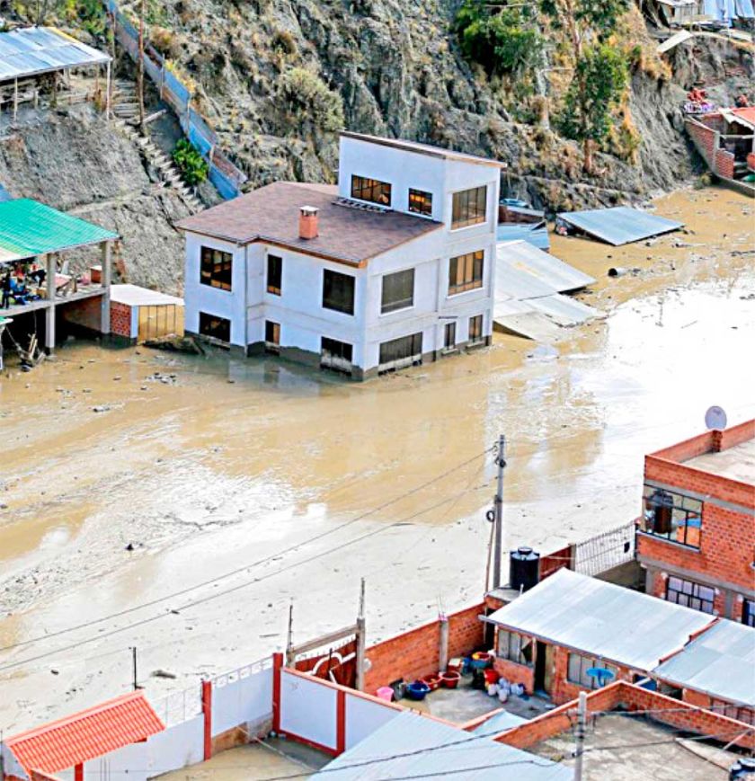 Lluvias: Suman 14 muertos y 16.013 familias afectadas
