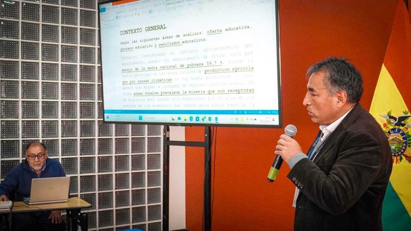 Tres alumnos de cada 100 no pasaron de curso en el Departamento de Potosí