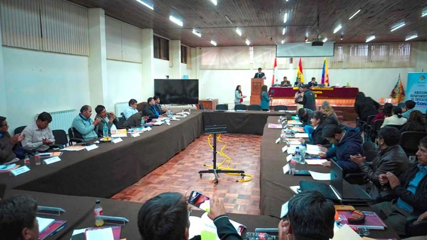Evaluaron la gestión escolar con directores