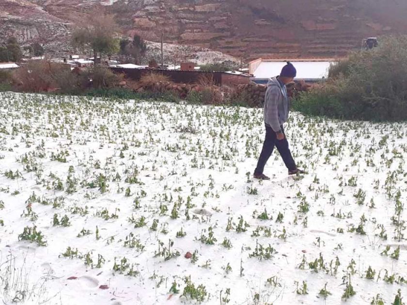 El Departamento de Potosí recibe Navidad con amenazas de lluvias