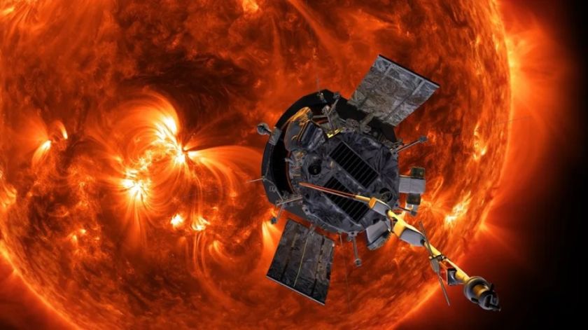La sonda espacial Parker, muy cerca de «tocar el Sol» en Nochebuena