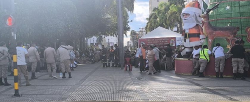Trabajadores de la Guardia Municipal en Santa Cruz declaran paro indefinido