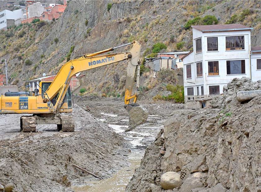 Vuelve el temor a la mazamorra en La Paz